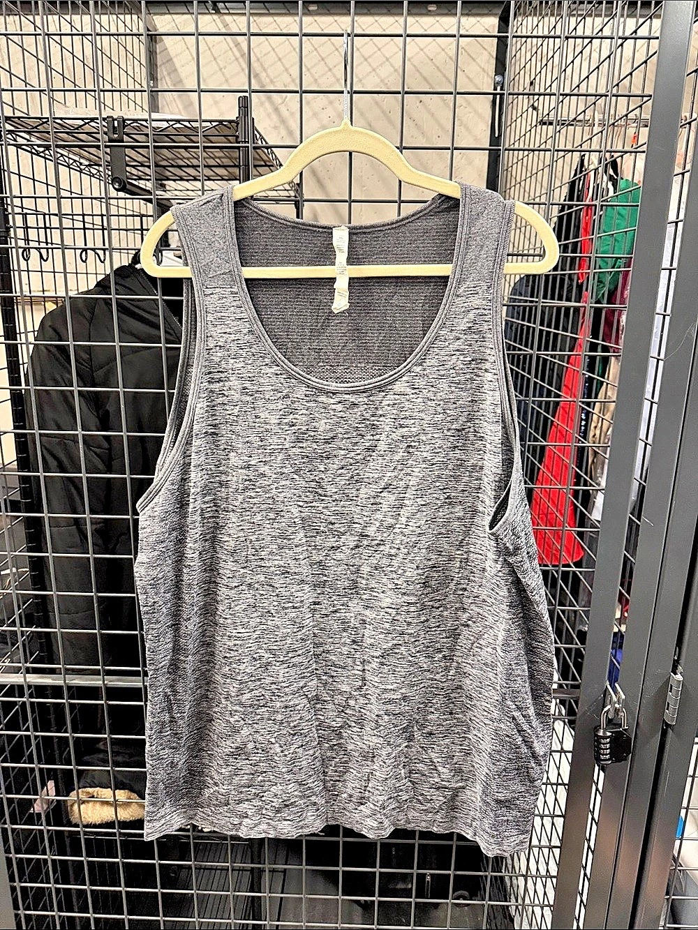 lululemon Tech Tank Top, Gray, XXL